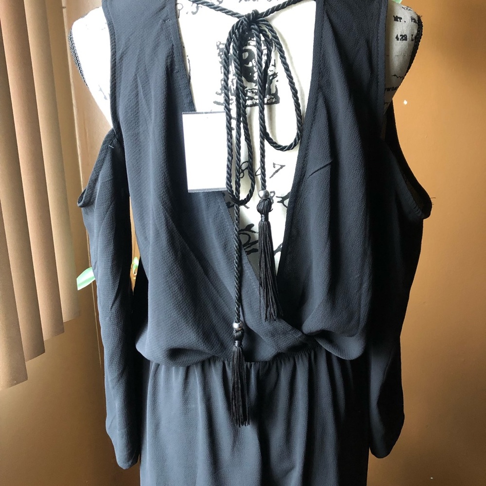 Sexy NWT BLACK LADIES Pants Romper JUMPSUIT